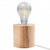 Lampa biurkowa SALGADO naturalne drewno-Sollux-Oświetelnie biurkowe-Oświetlenie do jadalni,Oświetlenie do sypialni 