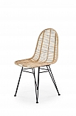 K337 krzesło rattan naturalny (2p=1szt)-Halmar-Krzesła-Meble ogrodowe 