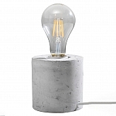Lampa biurkowa SALGADO beton-Sollux-Oświetelnie biurkowe-Oświetlenie do pokoju dziecięcego,Oświetlenie do sypialni 