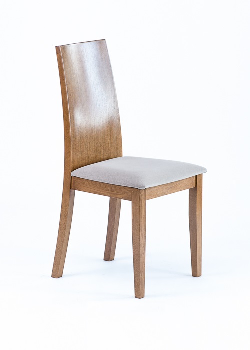 Krzesło Orlando Bukowski z drewnianym oparciem
