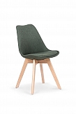 K303 krzesło ciemny zielony / buk (1p=4szt)