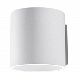 Kinkiet ORBIS 1 biały-Sollux-Kinkiety -Oświetlenie do salonu ,Oświetlenie do jadalni,Oświetlenie do kuchni,Oświetlenie do przedpokoju,Oświetleni